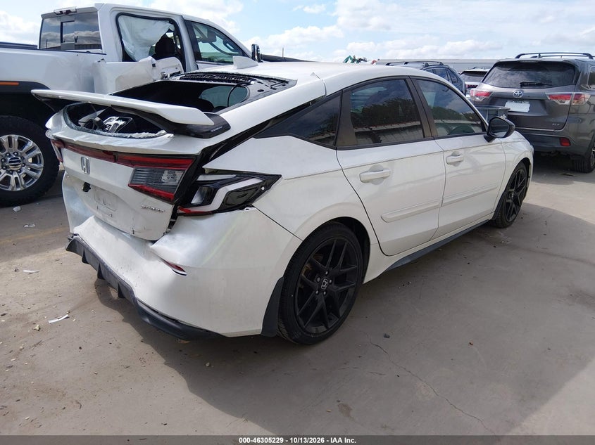 Vin: 19xfl2h80ne016978, lot: 46805428, honda civic sport 20224