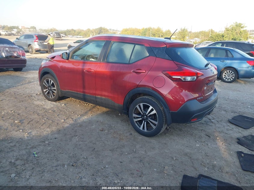 Vin: 3n1cp5cu9jl519348, lot: 46805432, nissan kicks sv 20183