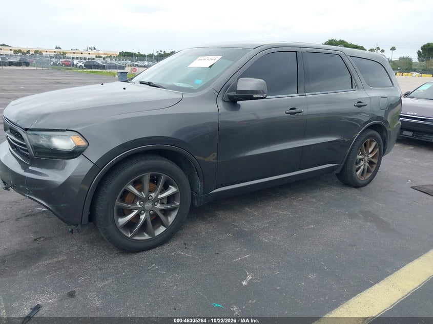 Vin: 1c4rdhdg5hc697595, lot: 46805463, dodge durango gt rwd 20172