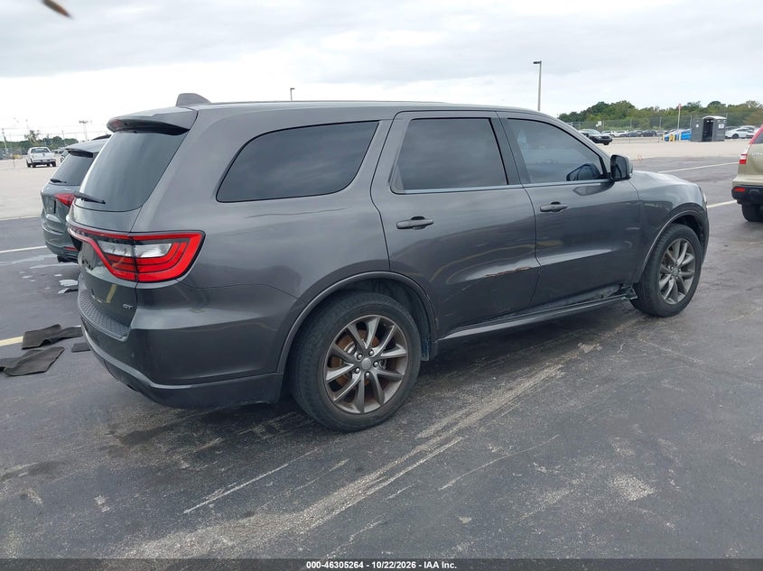 Vin: 1c4rdhdg5hc697595, lot: 46805463, dodge durango gt rwd 20174