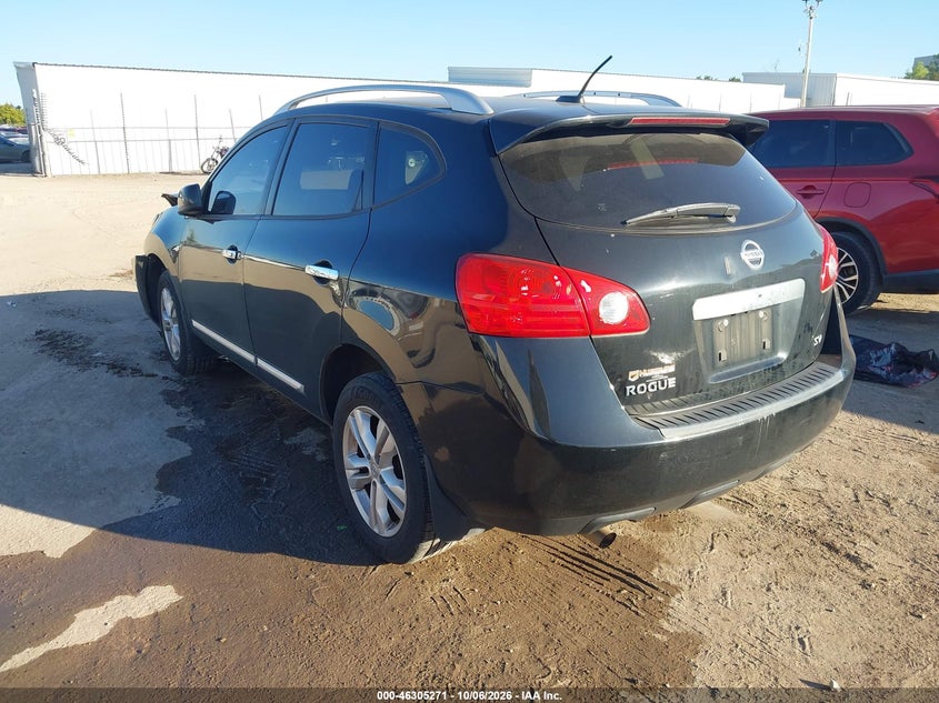 Vin: jn8as5mt7dw522048, lot: 46805470, nissan rogue sv 20133