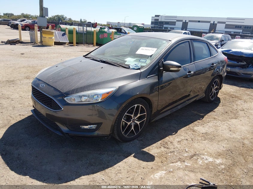 Vin: 1fadp3f2xgl293363, lot: 46805473, ford focus se 20162