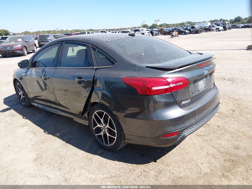 Vin: 1fadp3f2xgl293363, lot: 46805473, ford focus se 20163