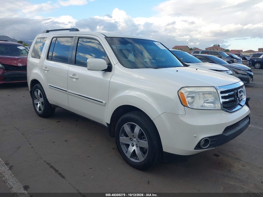 Vin: 5fnyf3h93db021552, lot: 46805476, honda pilot touring 20131
