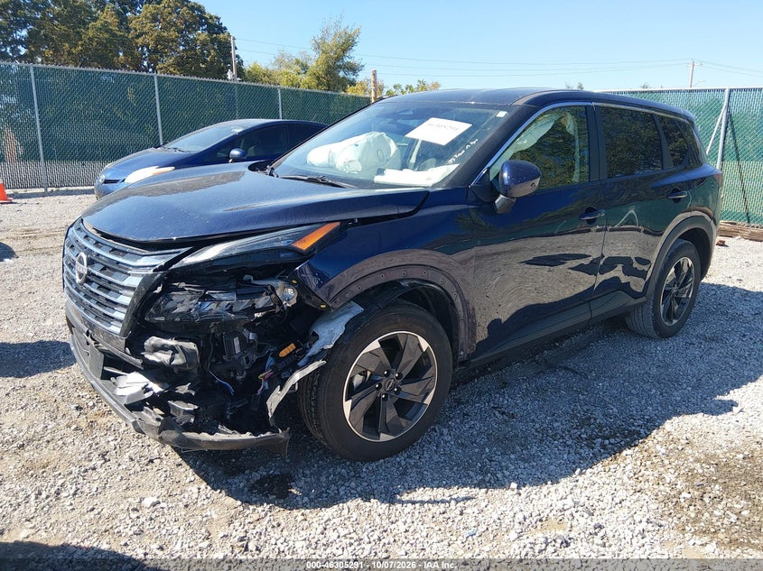 Vin: 5n1bt3ba6sc784236, lot: 46805490, nissan rogue sv fwd 20252