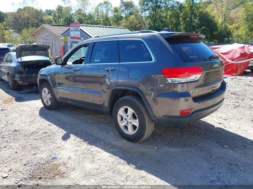 Vin: 1c4rjfag4fc905657, lot: 46805492, jeep grand cherokee laredo 20153