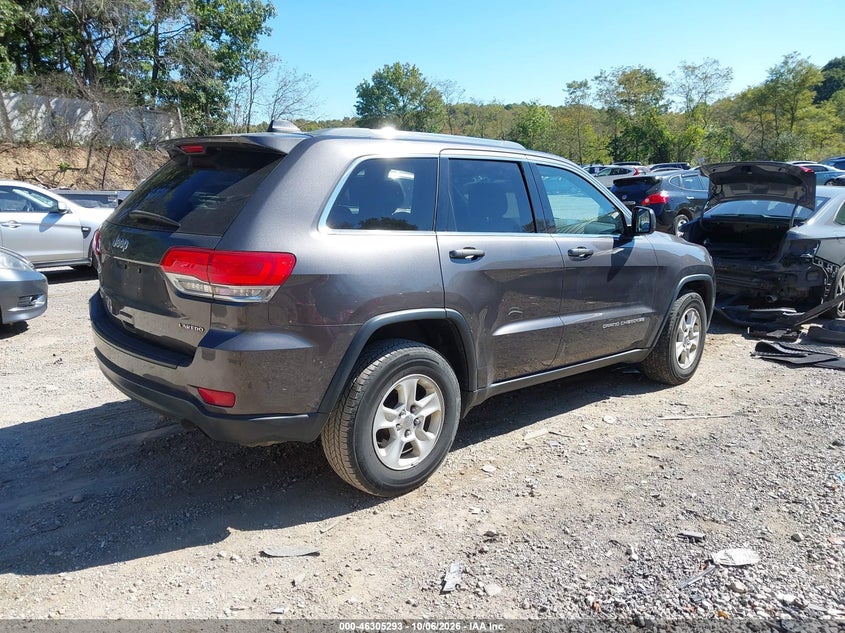 Vin: 1c4rjfag4fc905657, lot: 46805492, jeep grand cherokee laredo 20154