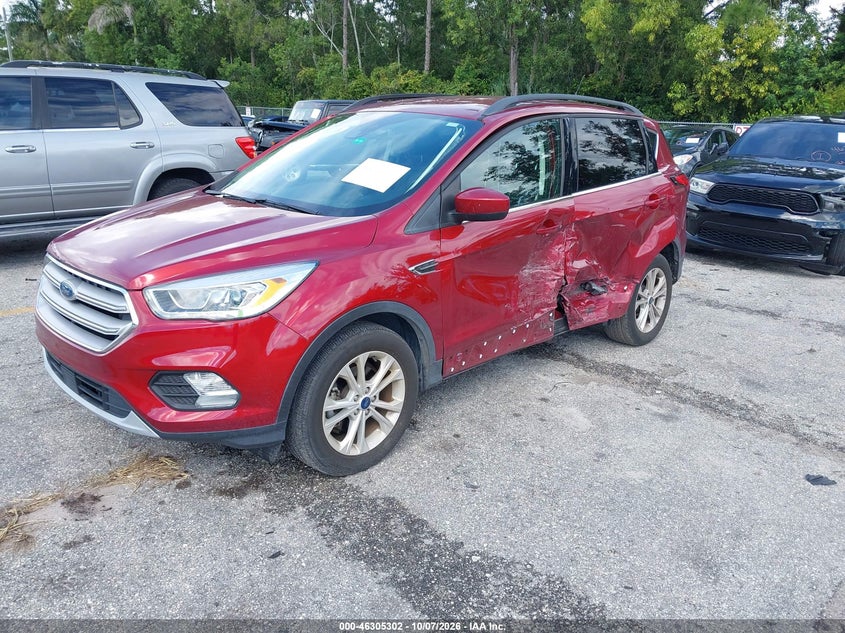 Vin: 1fmcu0hd1kua12061, lot: 46805501, ford escape sel 20192