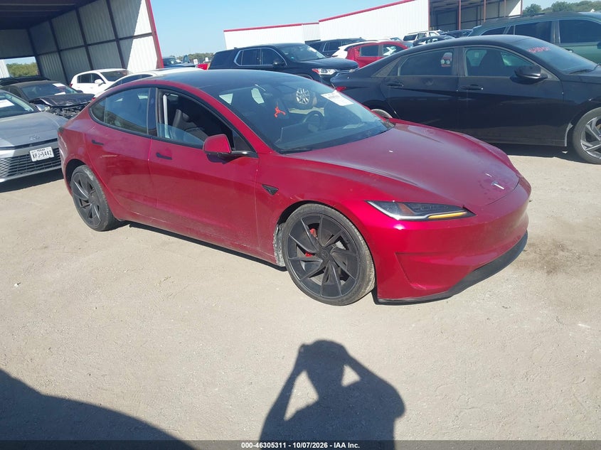 Vin: 5yj3e1et7sf997977, lot: 46805510, tesla model 3 performance all-wheel drive 2025 img_1