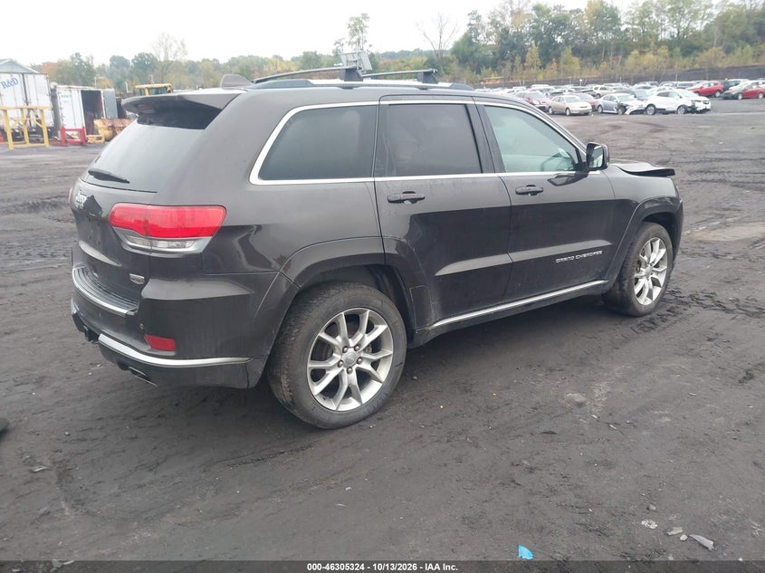 Vin: 1c4rjfjgxgc476445, lot: 46805523, jeep grand cherokee summit 20164