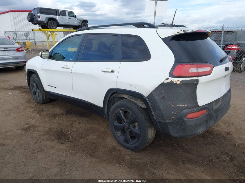 Vin: 1c4pjlcb7gw127877, lot: 46805561, jeep cherokee altitude 20163