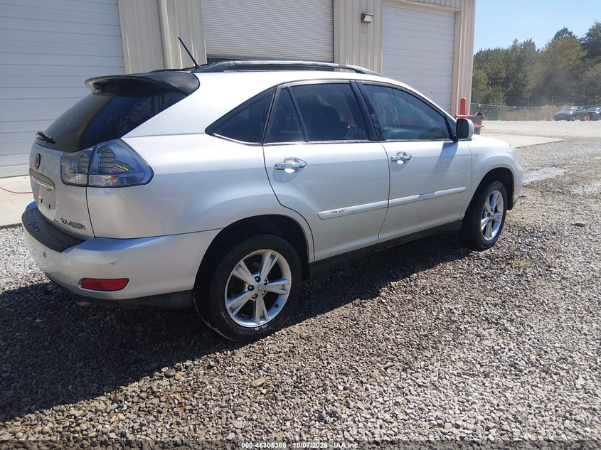 LEXUS RX 400H 2008 VIN JTJGW31U582009337