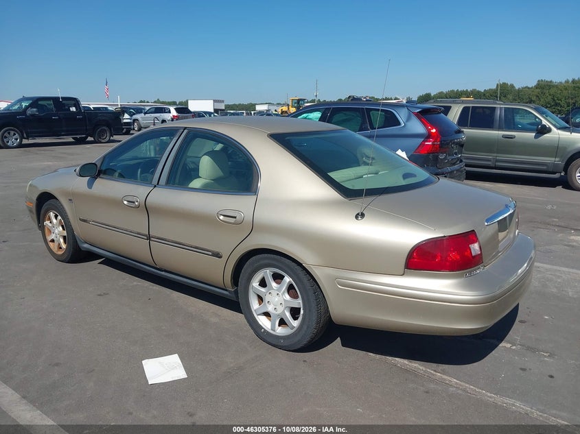 MERCURY SABLE 2001 VIN 1MEFM55S01A616877