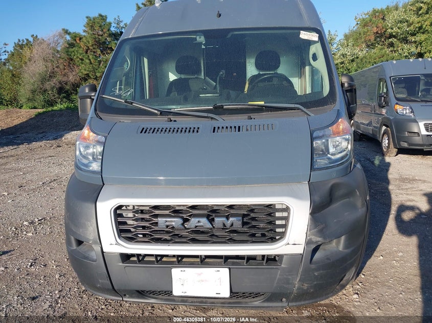 RAM PROMASTER 3500 2020 VIN 3C6URVJG6LE124714