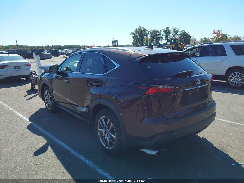 Vin: jtjbarbz9g2056777, lot: 46805589, lexus nx 200t 20163