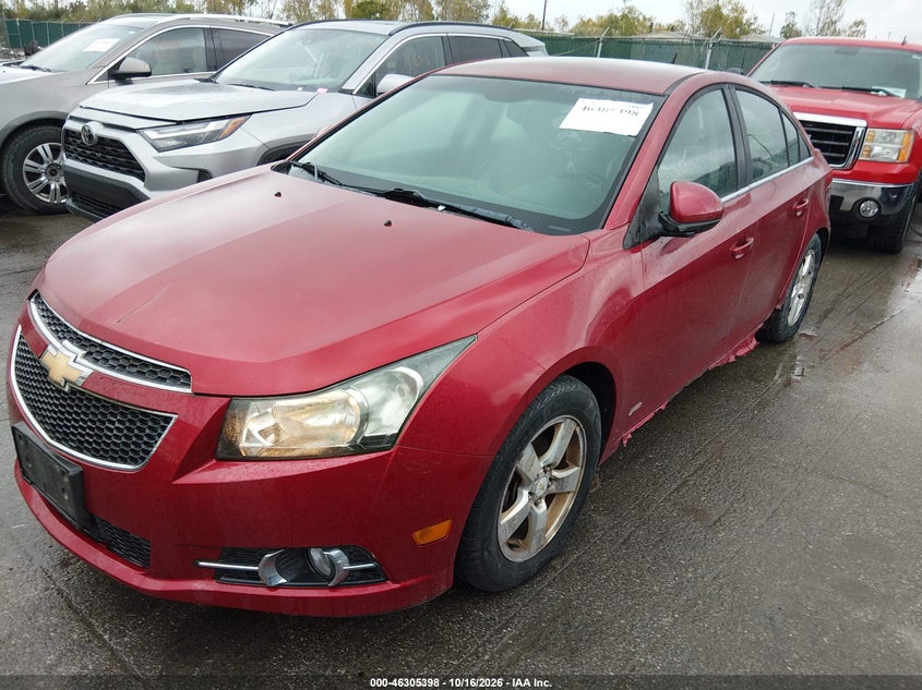 Vin: 1g1pf5s96b7185728, lot: 46805597, chevrolet cruze 1lt 20112