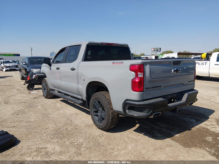 Vin: 3gcudced0rg310645, lot: 46805662, chevrolet silverado 1500 4wd  short bed custom trail boss 20243