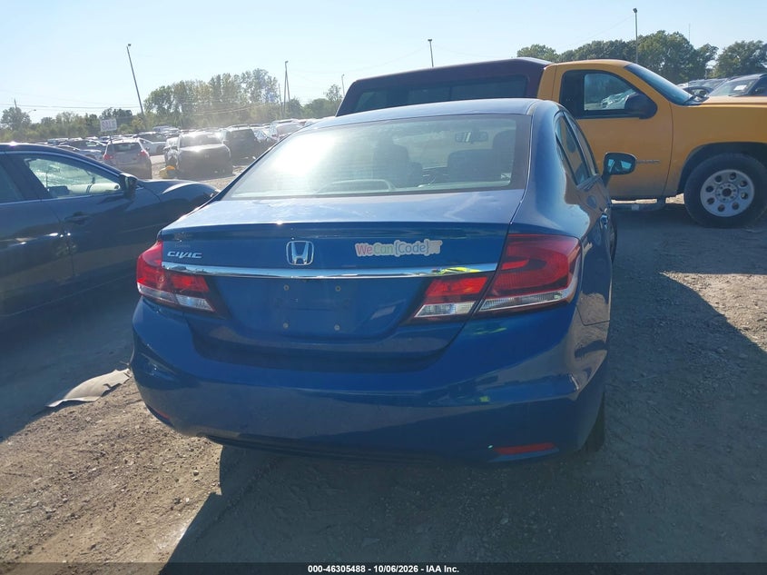 HONDA CIVIC 2015 VIN 19XFB2F50FE269019