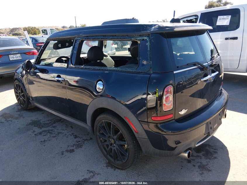Vin: wmwzg3c56bty37071, lot: 46805690, mini cooper s clubman 20113