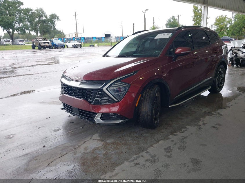 Vin: 5xyk53af1pg078810, lot: 46805692, kia sportage sx-prestige 20232