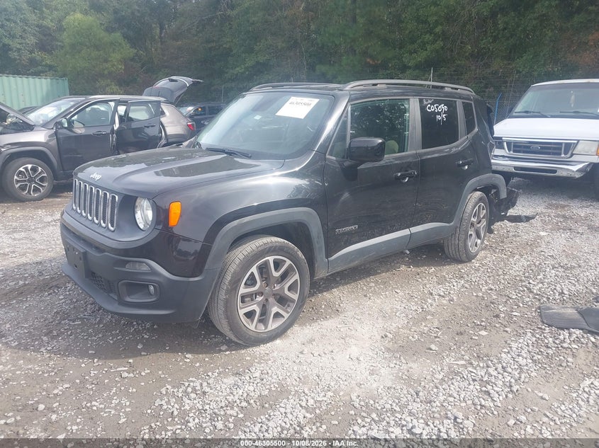 Vin: zaccjbbt9fpc05090, lot: 46805699, jeep renegade latitude 20152