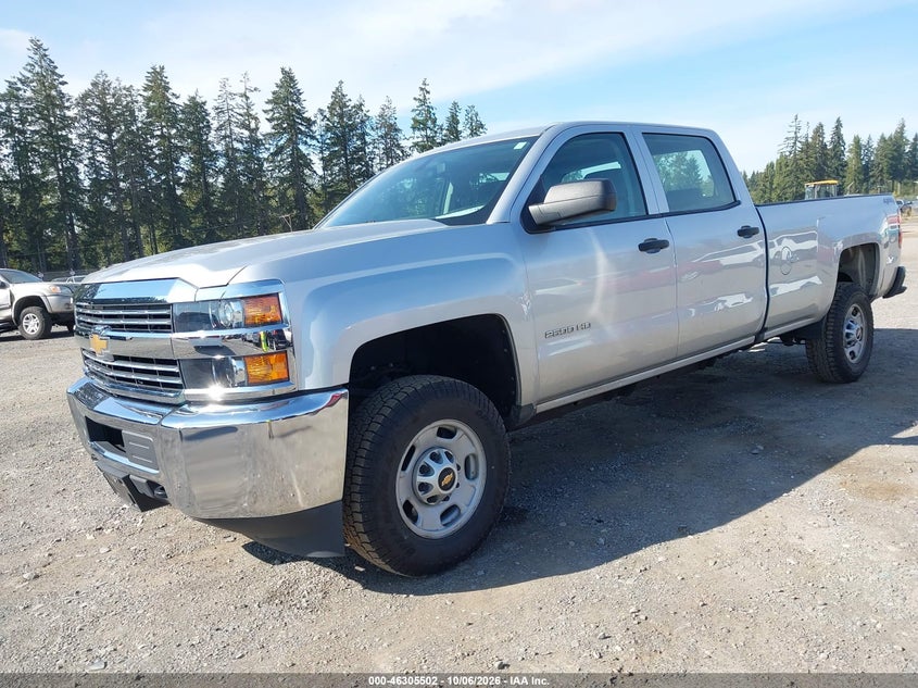 Vin: 1gc1kueg8jf236356, lot: 46805701, chevrolet silverado 2500hd wt 20182