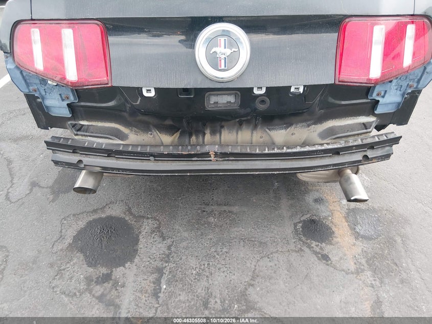 FORD MUSTANG 2011 VIN 1ZVBP8AM1B5155292