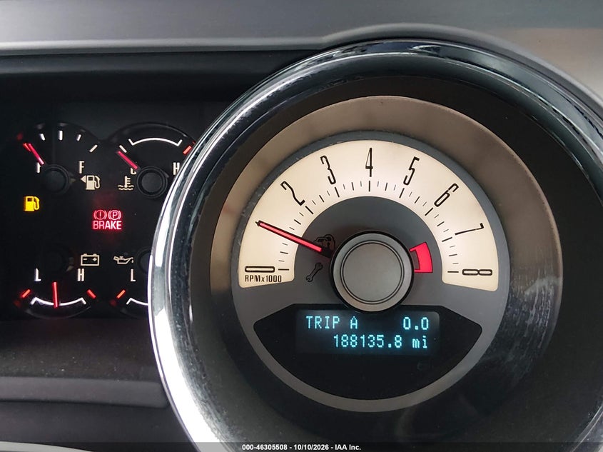 FORD MUSTANG 2011 VIN 1ZVBP8AM1B5155292