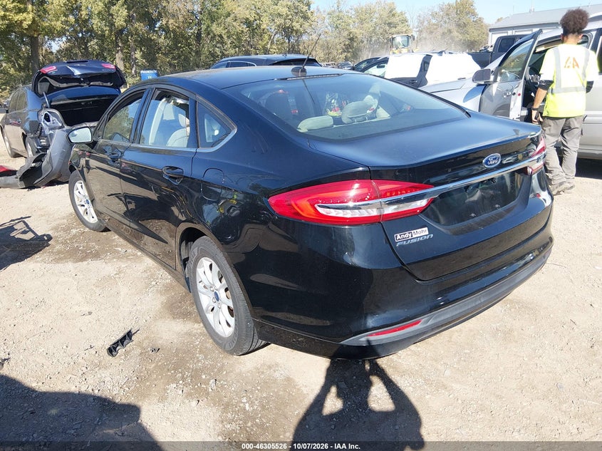 Vin: 3fa6p0g74hr145049, lot: 46805725, ford fusion s 20173