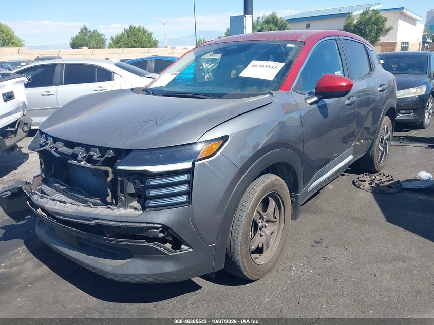 Vin: 3n8ap6ca1sl366843, lot: 46805741, nissan kicks sv fwd 20252