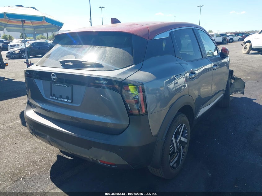 Vin: 3n8ap6ca1sl366843, lot: 46805741, nissan kicks sv fwd 20254