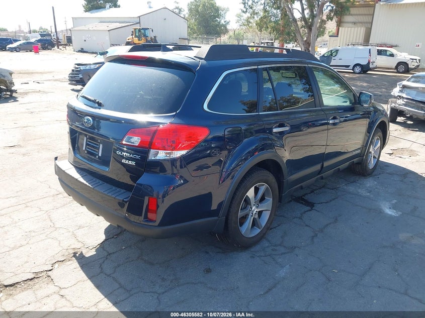 Vin: 4s4brbpcxe3234447, lot: 46805781, subaru outback 2.5i limited 20144