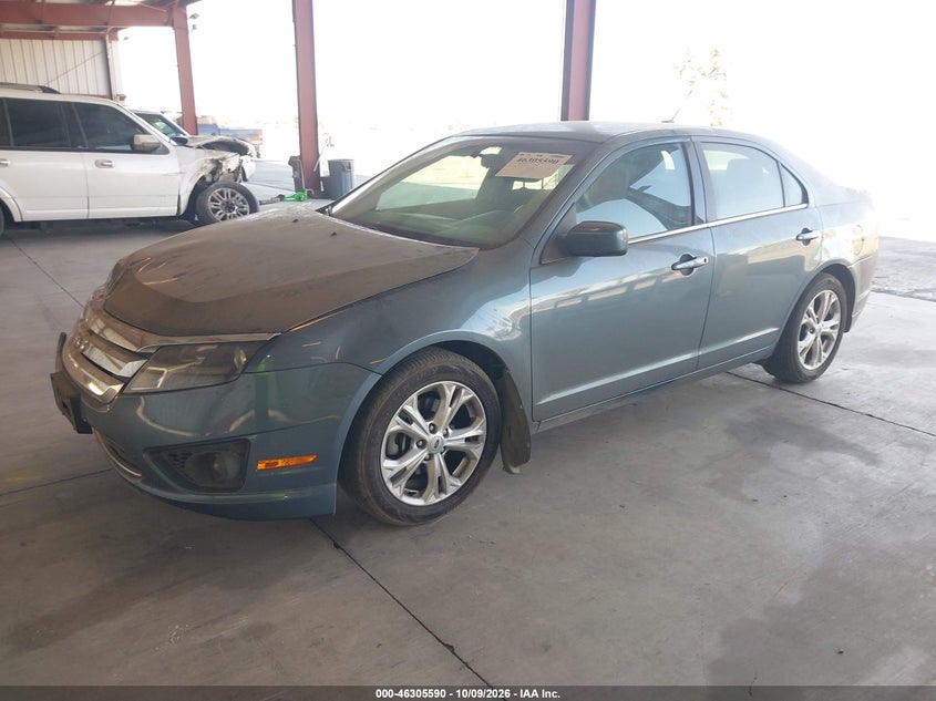 Vin: 3fahp0ha4cr165023, lot: 46805789, ford fusion se 20122