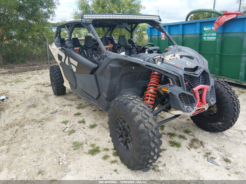 2023 Can-Am Maverick X3 Max X Ds Turbo Rr, Transmission Damage, IAAI, VIN 3JBVEAV24PE000059