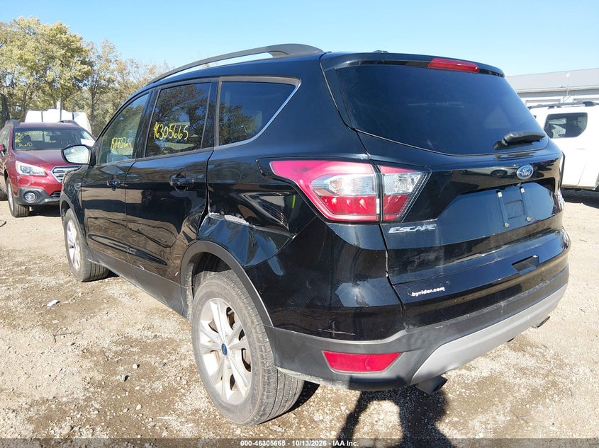 Vin: 1fmcu9gd5juc61404, lot: 46805864, ford escape se 20183