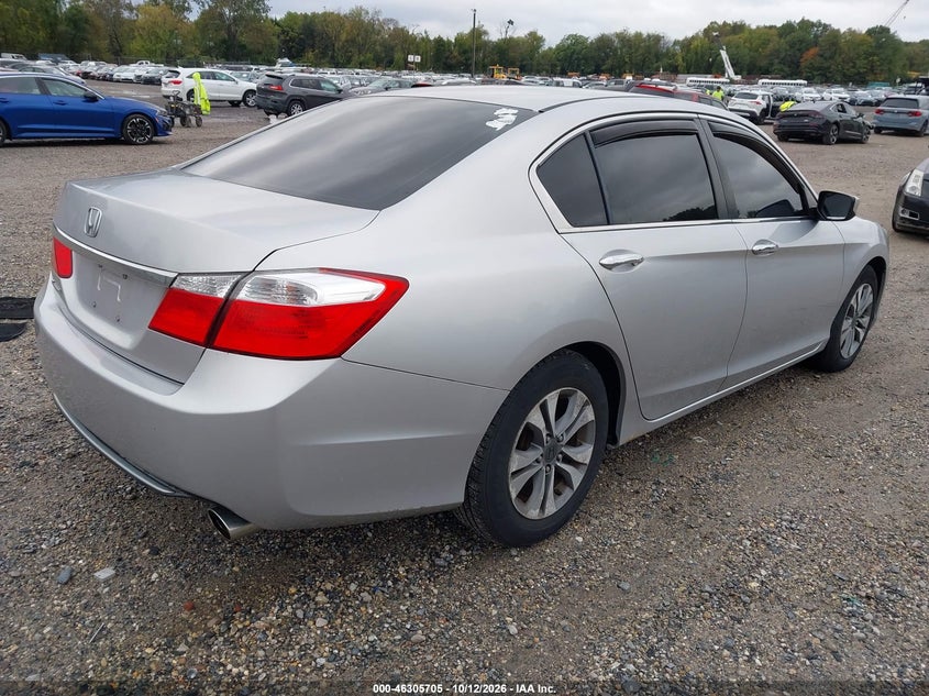 Vin: 1hgcr2f35ea097067, lot: 46805905, honda accord lx 20144