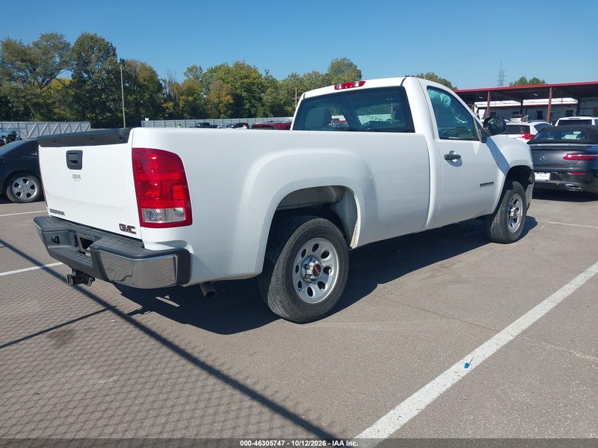 Vin: 1gtn1tex7dz291057, lot: 46805946, gmc sierra 1500 work truck 20134