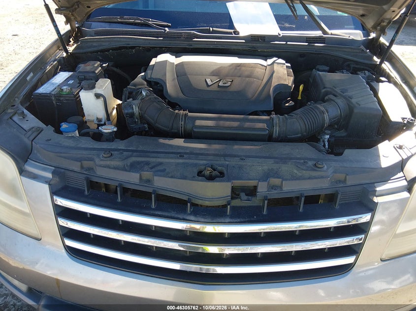 KIA BORREGO 2009 VIN KNDJJ741395036410