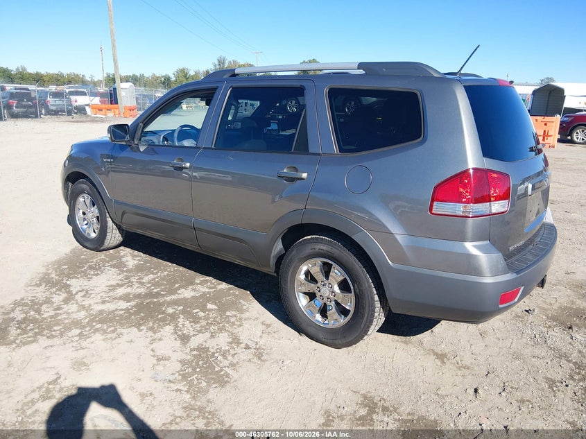 KIA BORREGO 2009 VIN KNDJJ741395036410
