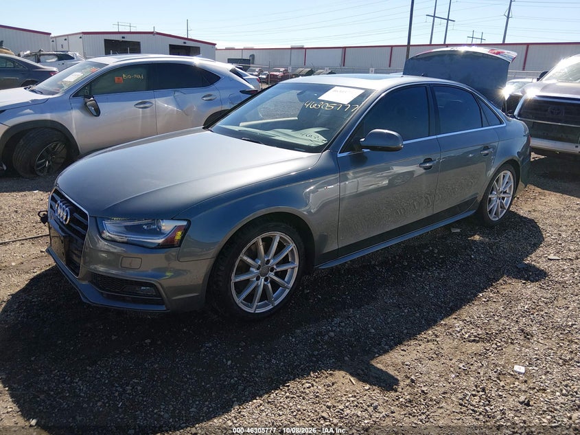 Vin: waukfafl8en007218, lot: 46805976, audi a4 2.0t premium 20142