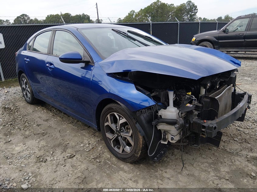 Vin: 3kpf24ad8ke020245, lot: 46806016, kia forte lxs 20191