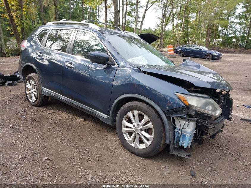 Vin: 5n1at2mm7gc894684, lot: 46806080, nissan rogue sv 20161