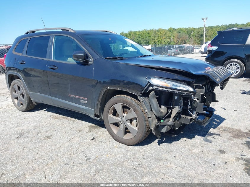 Vin: 1c4pjlcs2gw256724, lot: 46806102, jeep cherokee 75th anniversary 20161