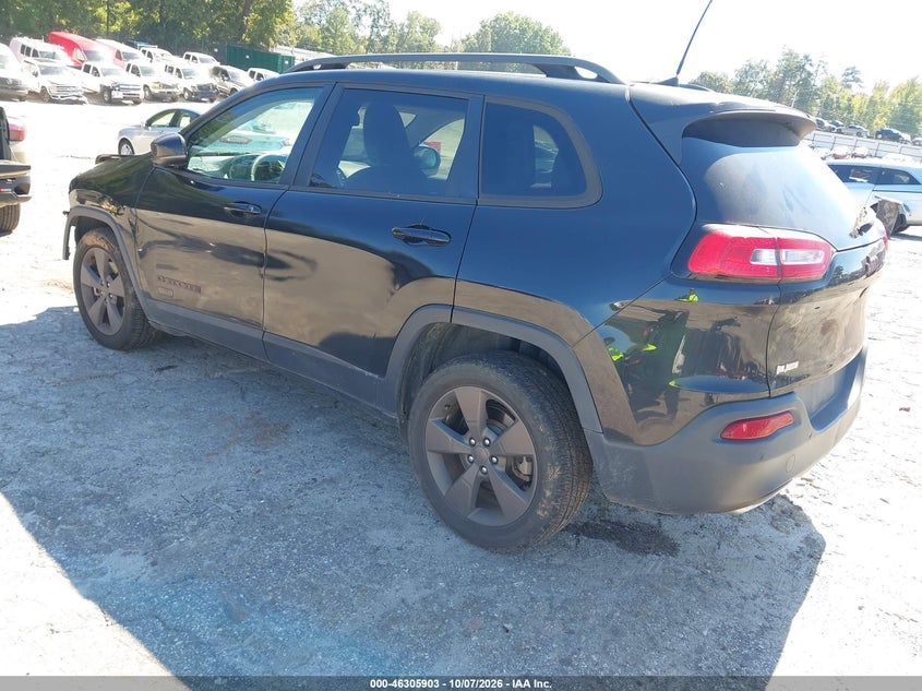 Vin: 1c4pjlcs2gw256724, lot: 46806102, jeep cherokee 75th anniversary 20163