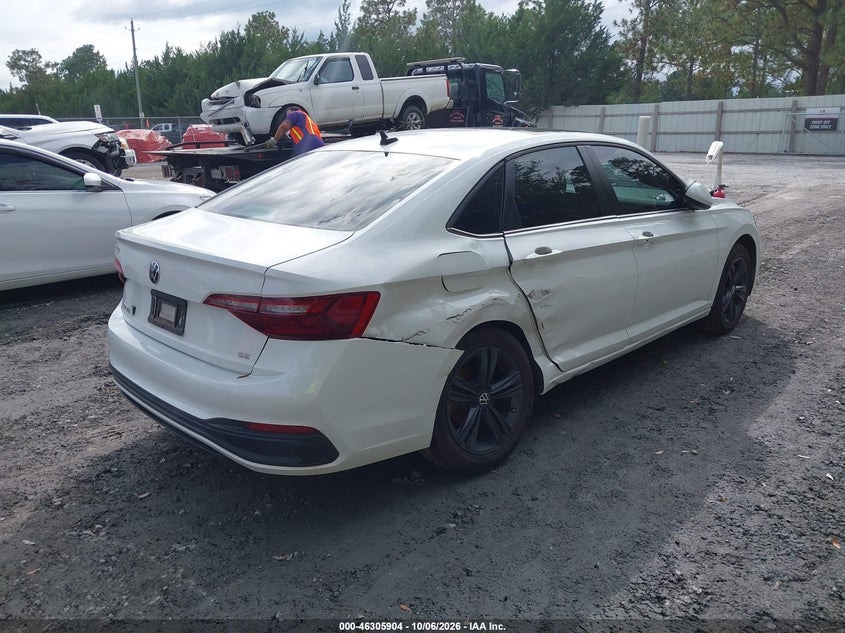 Vin: 3vw7m7bu8pm007603, lot: 46806103, volkswagen jetta 1.5t se 20234