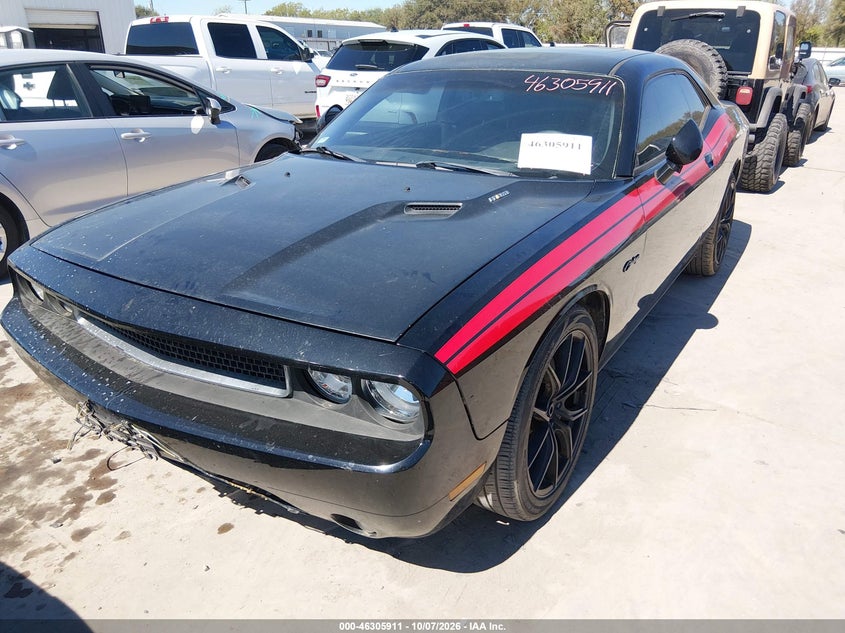 Vin: 2c3cdybt5ch125233, lot: 46806110, dodge challenger r/t 20122