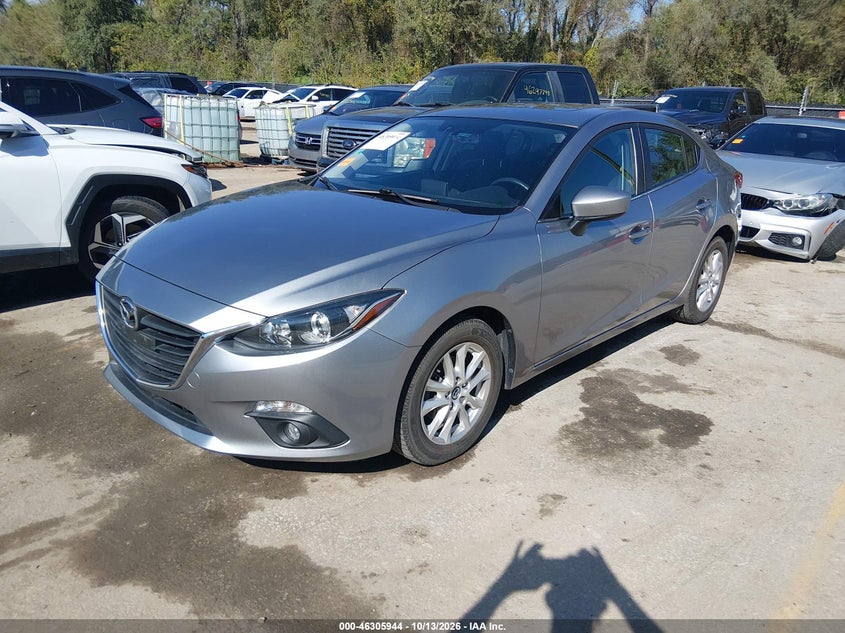 Vin: 3mzbm1w78gm282271, lot: 46806143, mazda mazda3 i touring 20162