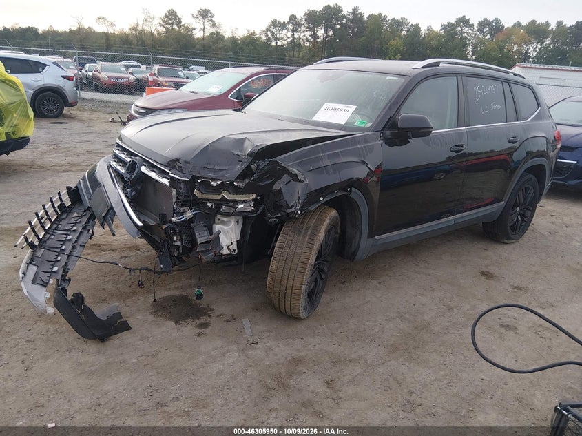 Vin: 1v2er2ca6jc594118, lot: 46806149, volkswagen atlas 3.6l v6 sel 20182
