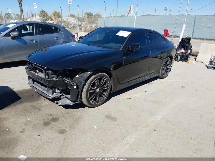 Vin: wba63av08nfm92388, lot: 46806150, bmw 430i gran coupe 20222
