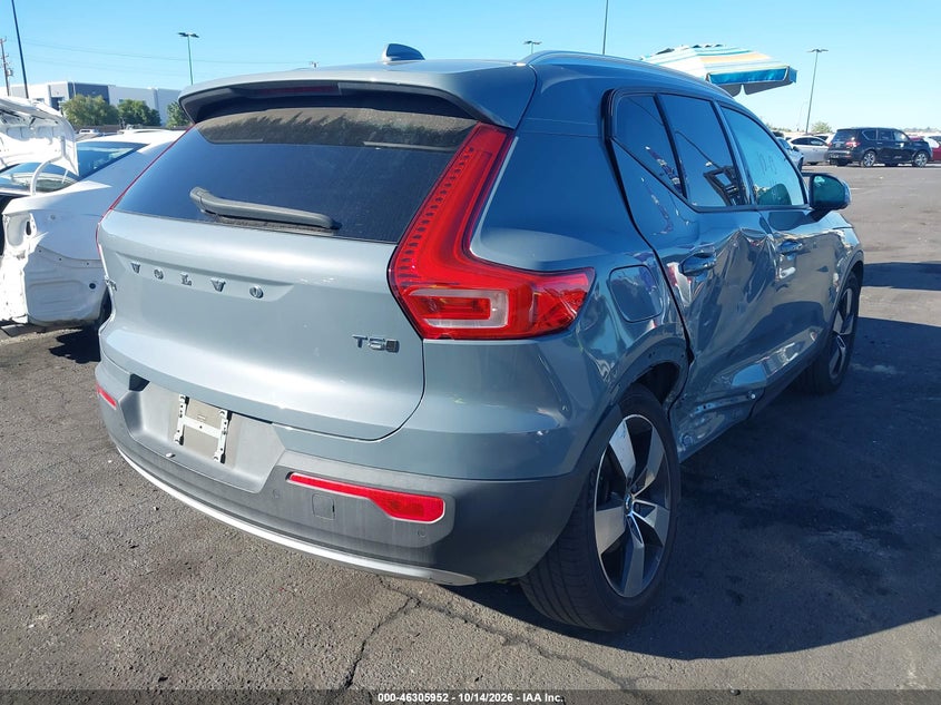 Vin: yv4162uk1m2427995, lot: 46806151, volvo xc40 t5 momentum 20214